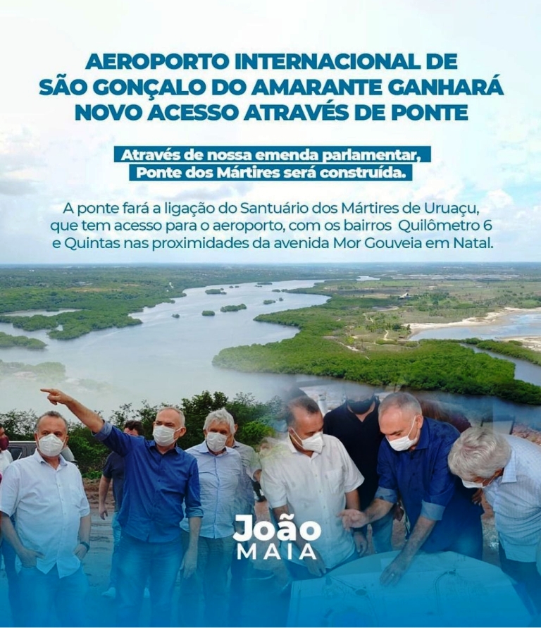 João Maia recebe ministro Rogério Marinho em São Gonçalo do Amarante - Blog  A Fonte