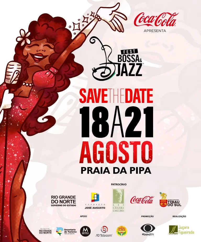 Fest Bossa & Jazz confirma mais sete atrações para edição na Praia da Pipa  - Blog A Fonte