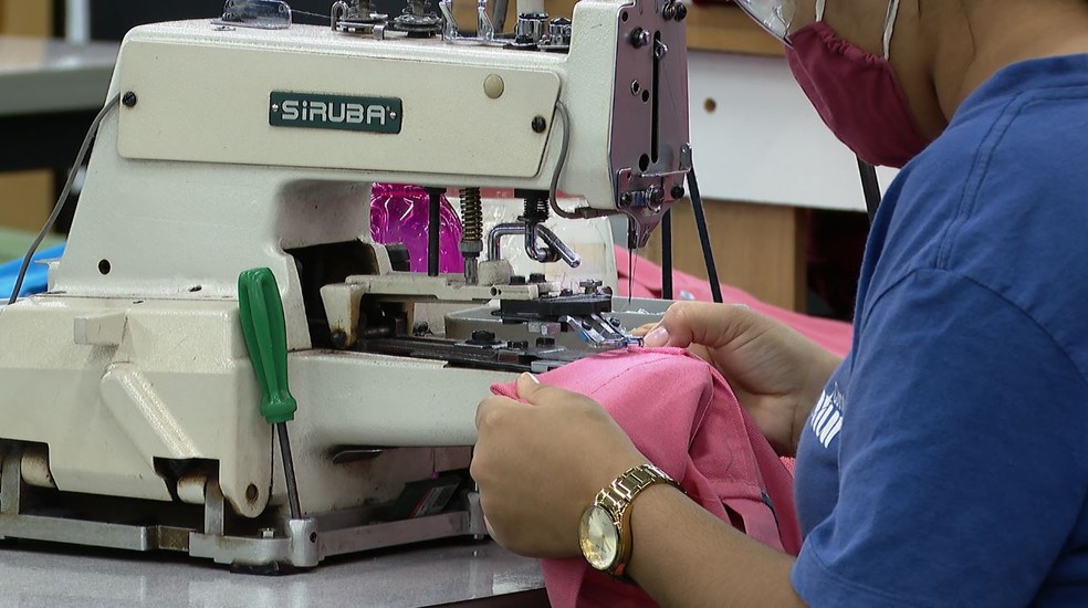 Mossoró oferece uma vaga para costureira em geral — Foto: Reprodução/EPTV