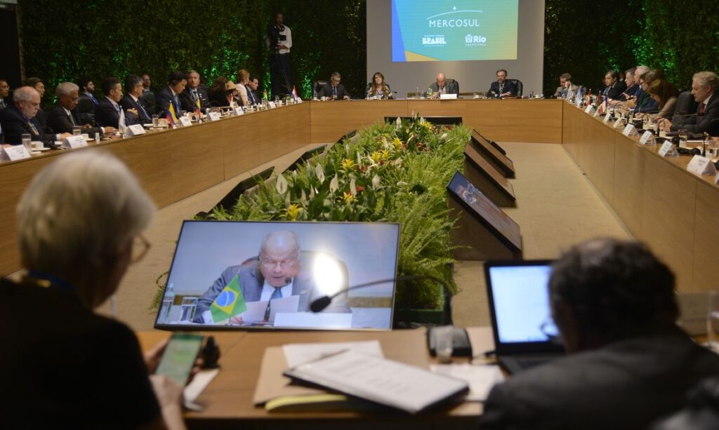 Rio de Janeiro (RJ), 06/12/2023 - Reunião de ministros das Relações Exteriores do Mercosul, no Museu do Amanhã. Foto: Fernando Frazão/Agência Brasil