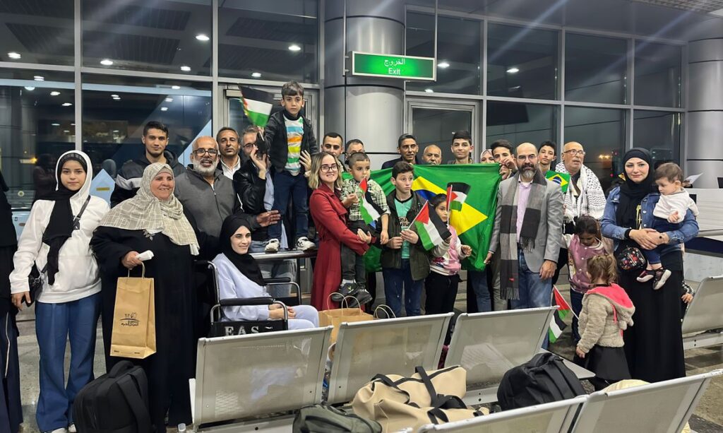 22.12.2023- Embarque do grupo de repatriados da Faixa de Gaza no Egito com destino a Brasília
Foto: GovBR/FAB