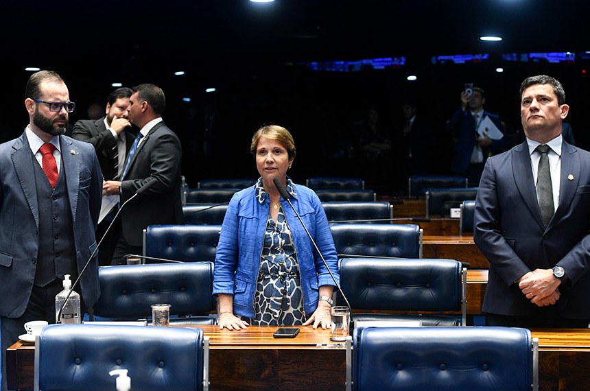 Bancada:
senador Jorge Seif (PL-SC);
senadora Tereza Cristina (PP-MS),  pronunciamento;
senador Sergio Moro (União-PR).