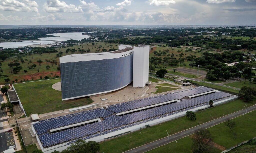 Brasília (DF), 03/11/2023, Prédio do Tribunal Superior Eleitoral. Fachada do TSE. Foto: Rafa Neddermeyer/Agência Brasil