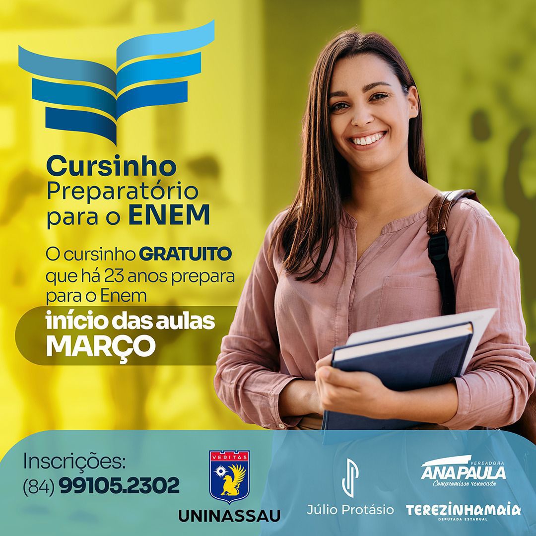 Curso gratuito preparatório para o ENEM - Blog A Fonte