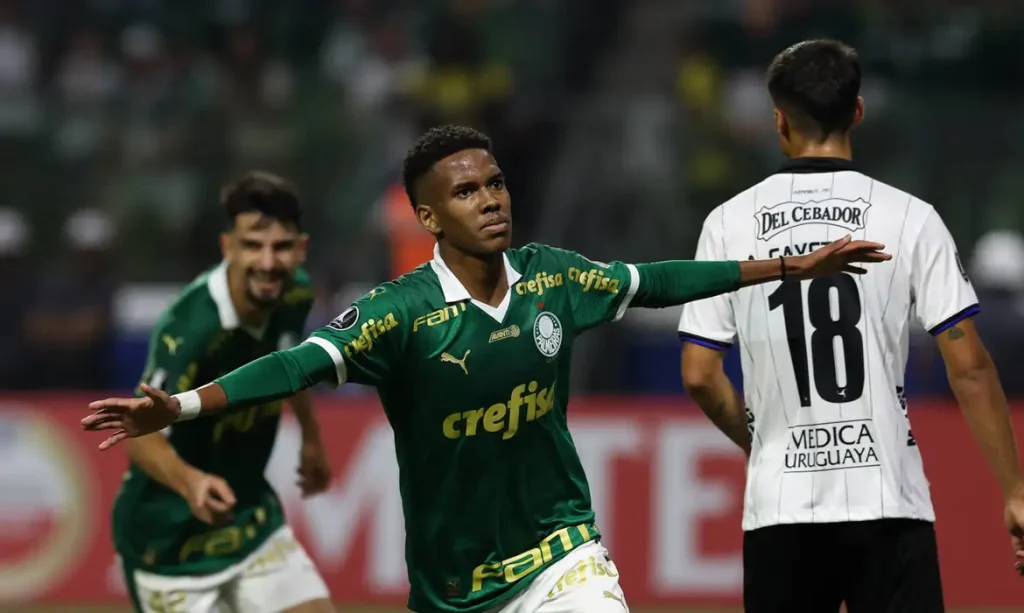 Estêvão, Palmeiras, liverpool, libertadores