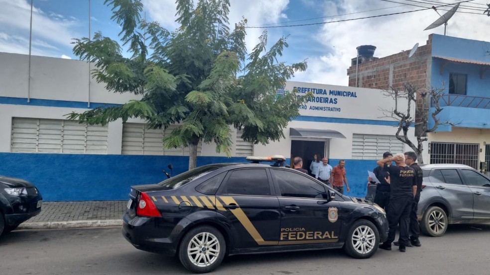 Operação Alquimia investiga esquema de desvio de recursos públicos federais. — Foto: Divulgação/Polícia Federal