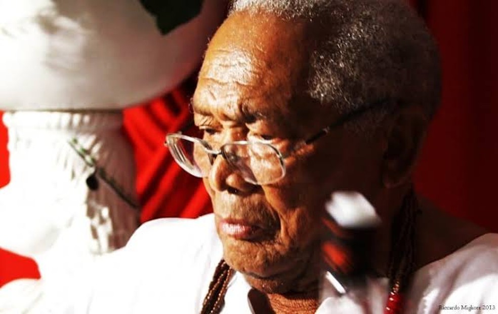 Vicente Mariano, representante do candomblé, morre aos 95 anos — Foto: reprodução/TV Cabo Branco