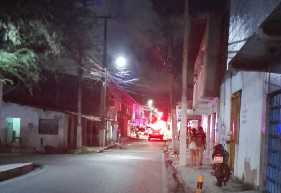 Policial militar é baleado ao sair de igreja em Natal — Foto: Reprodução