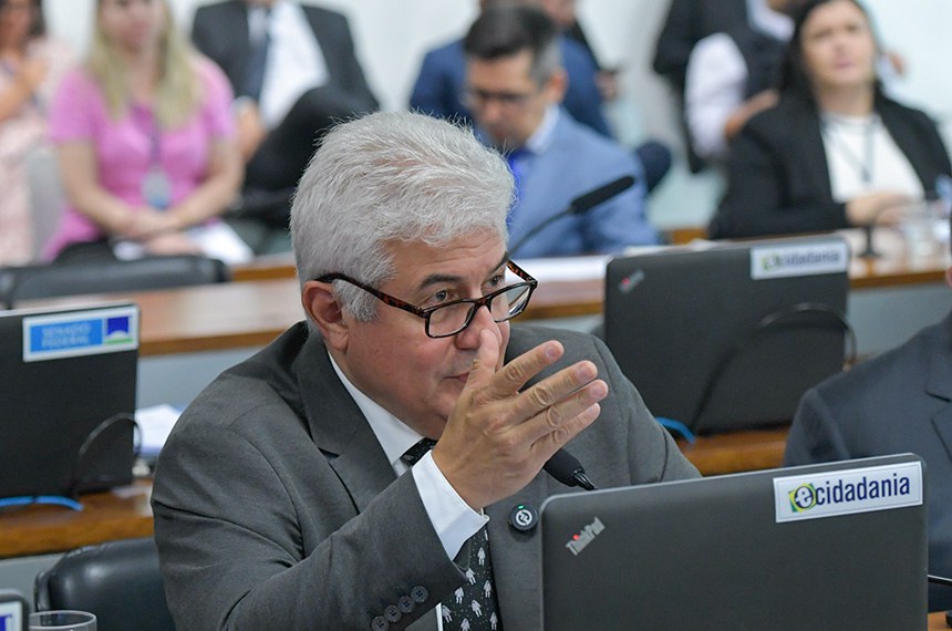 Em pronunciamento, à bancada, senador Astronauta Marcos Pontes (PL-SP).
