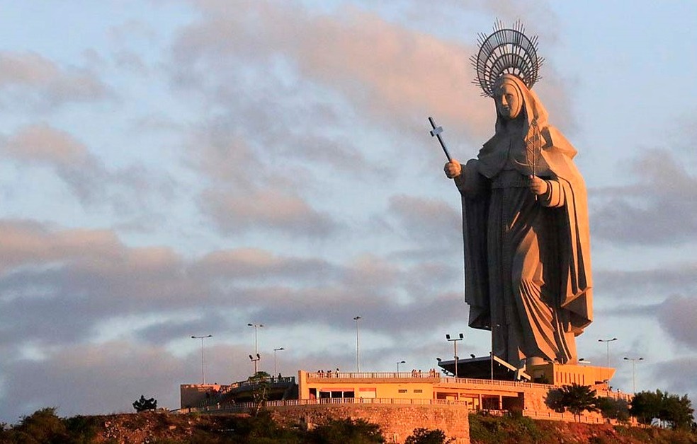 Santa Rita de Cássia, em Santa Cruz, RN — Foto: Canindé Soares