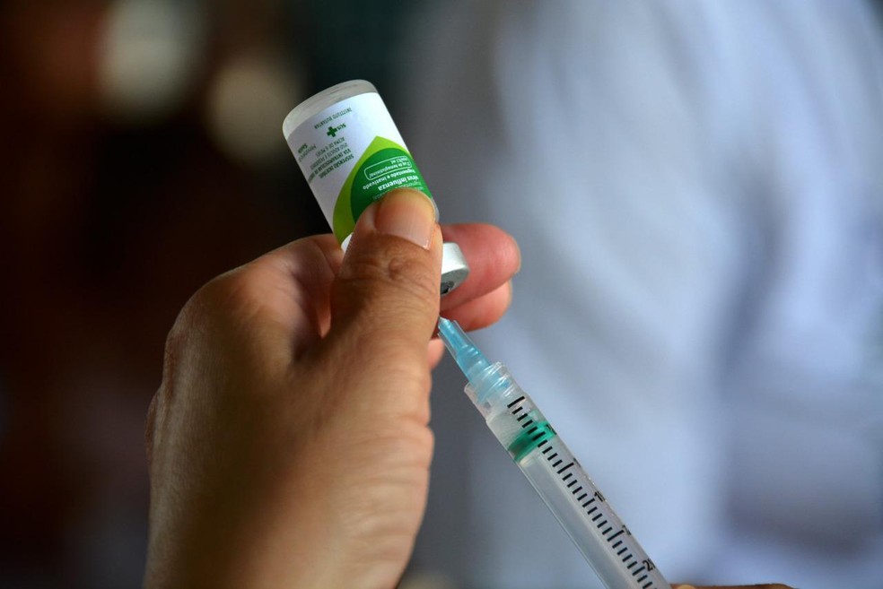 Vacinação contra a gripe em João Pessoa — Foto: Secom-JP/Divulgação