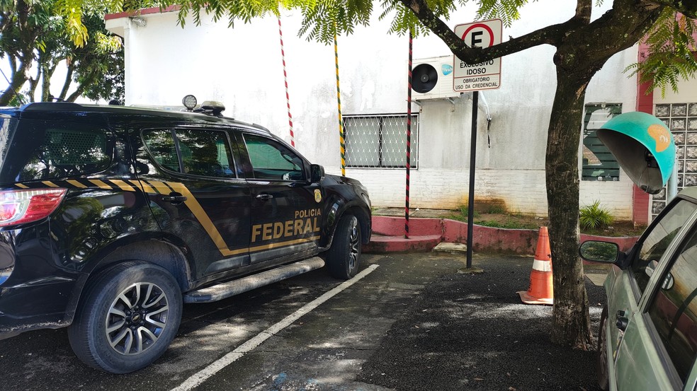 Operação da PF mira interferência de organização criminosa em órgãos da prefeitura municipal de João Pessoa — Foto: Polícia Federal