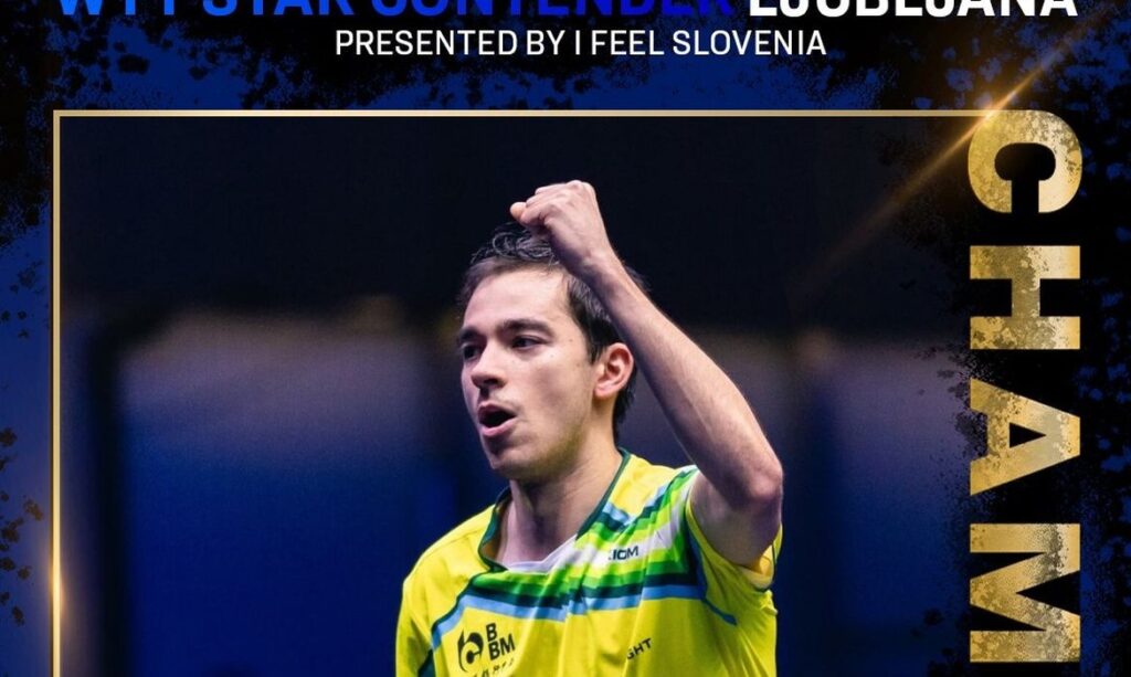 Hugo Calderano é campeão no WTT Conteder Ljubljana, na Eslovênia, em 16/06/2024