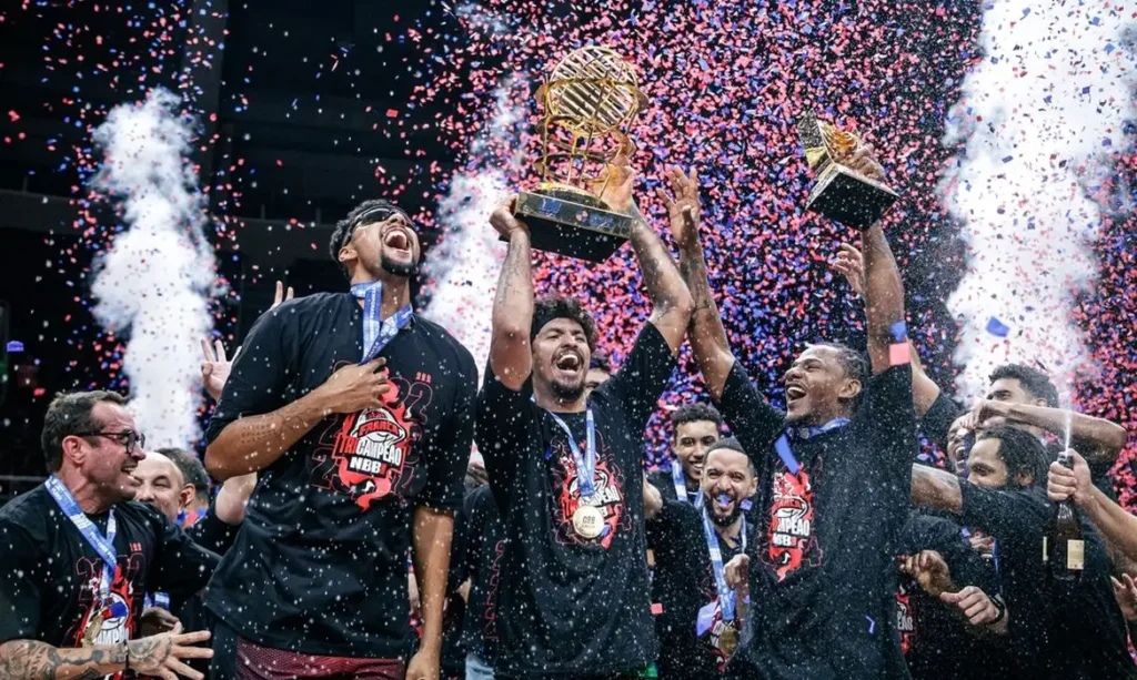 Sesi Franca é tricampeão da NBB em 13/06/2024 - basquete