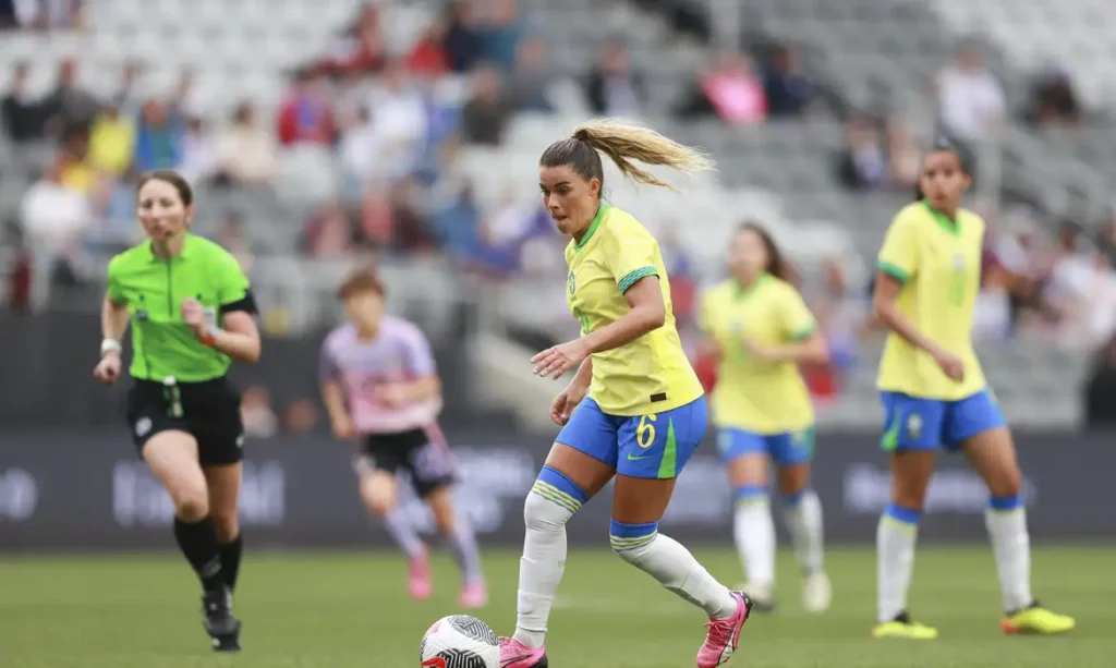 Tamires, seleção brasileira feminina, SheBelileves Cup 2024