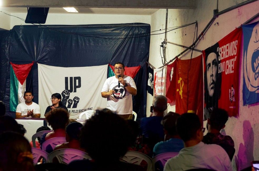 Escolha do nome de Yuri Ezequiel aconteceu após uma plenária eleitoral realizada na Ocupação João Pedro Teixeira, — Foto: Divulgação/Unidade Popular