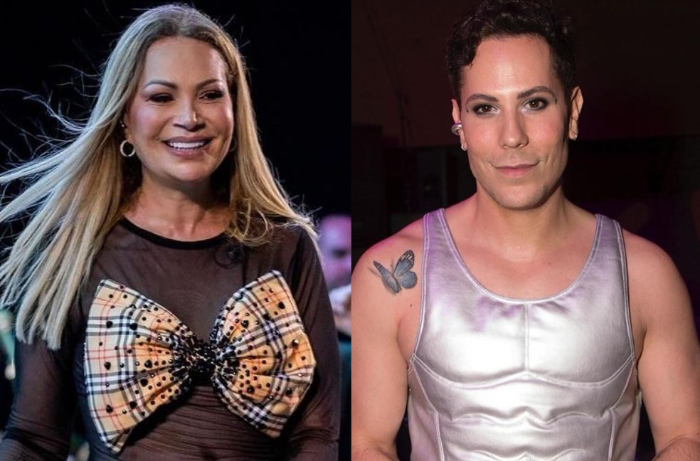 Solange Almeida diz querer feat com Christian Chávez após ele elogiar versão em forró de música do RBD — Foto: Montagem/g1