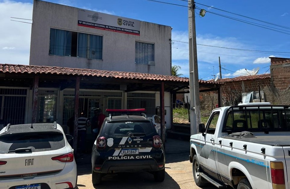 Delegacia de Princesa Isabel, na Paraíba — Foto: Polícia Civil/Divulgação