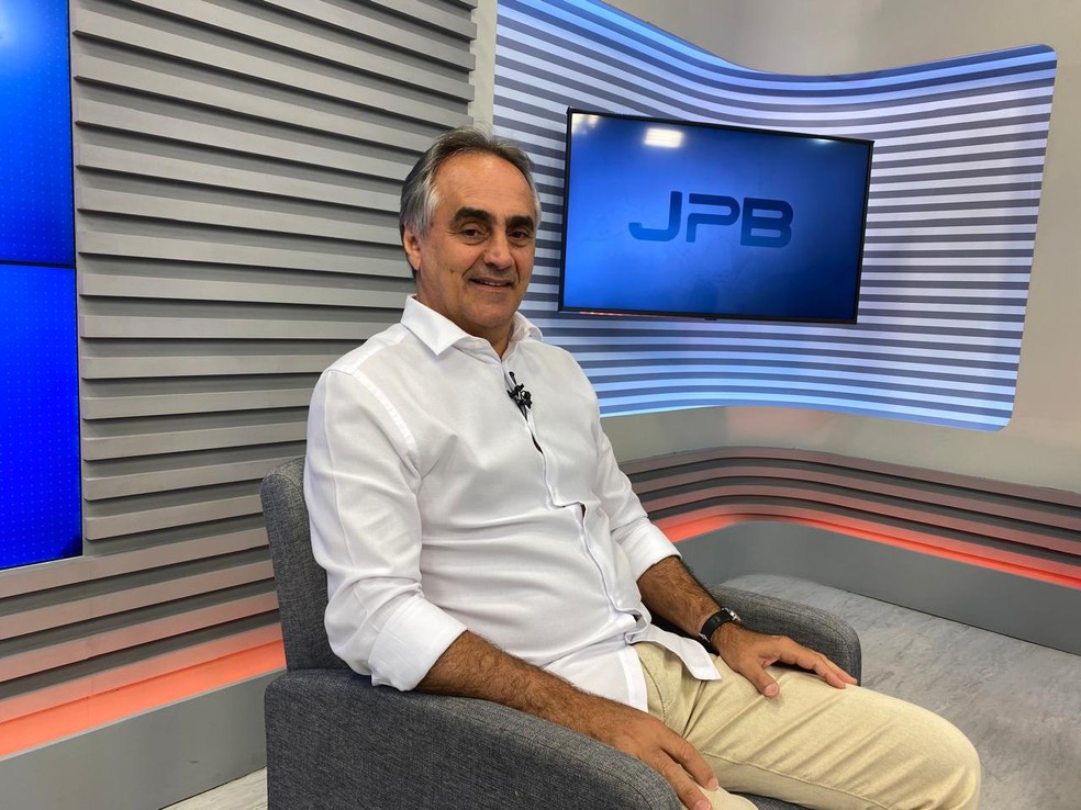 Luciano Cartaxo em entrevista ao JPB1 — Foto: Katharina Moura/g1