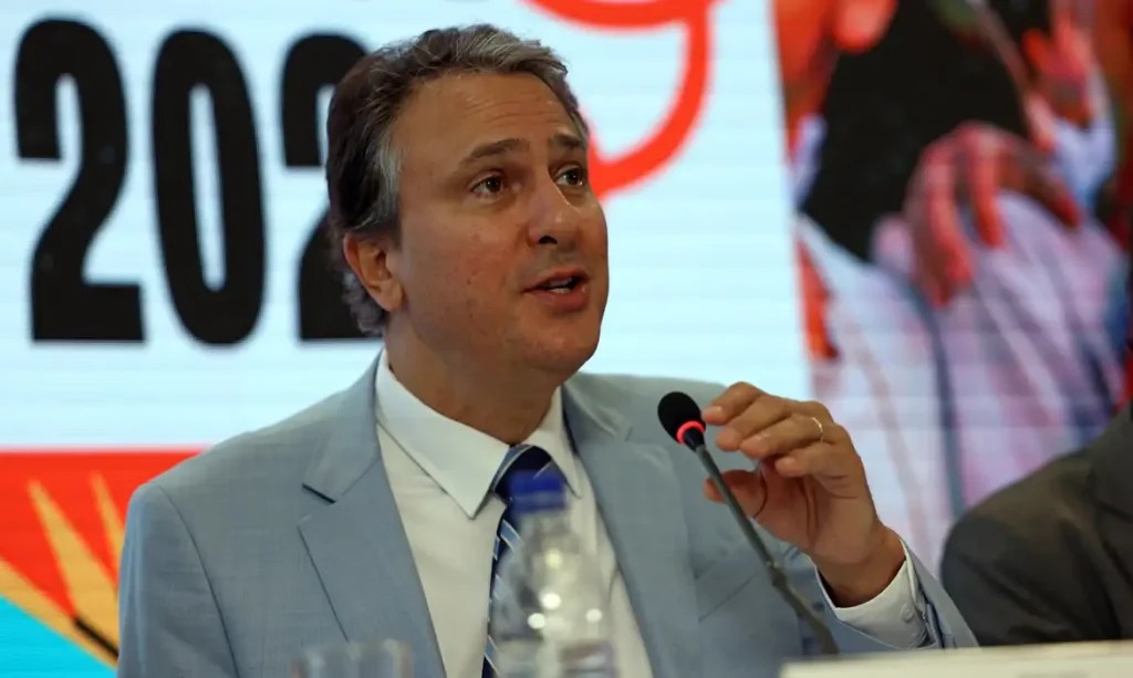 Brasília (DF), 14.08.2024 - O ministro da Educação, Camilo Santana divulga os resultados de 2023 do Índice de Desenvolvimento da Educação Básica (Ideb). Foto: José Cruz/Agência Brasil