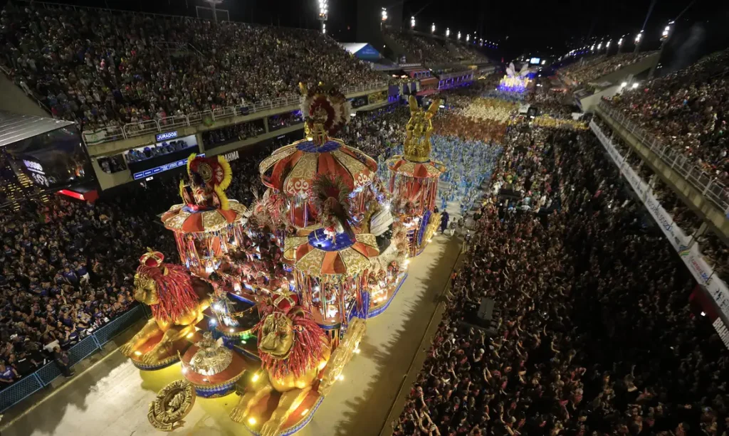 Rio de Janeiro. 13/02/2024. Carnaval 2024  Sambódromo da Marquês de Sapucaí, desfile da Portela.
Foto: Alex Ferro | Riotur