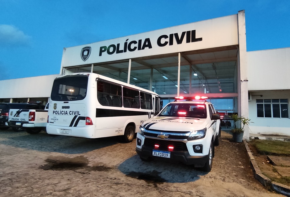 Central de Polícia de João Pessoa — Foto: Plínio Almeida / TV Cabo Branco