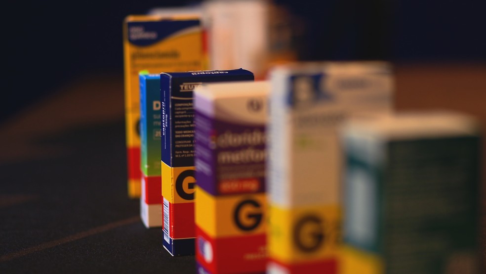 Medicamentos — Foto: Reprodução/RBS TV
