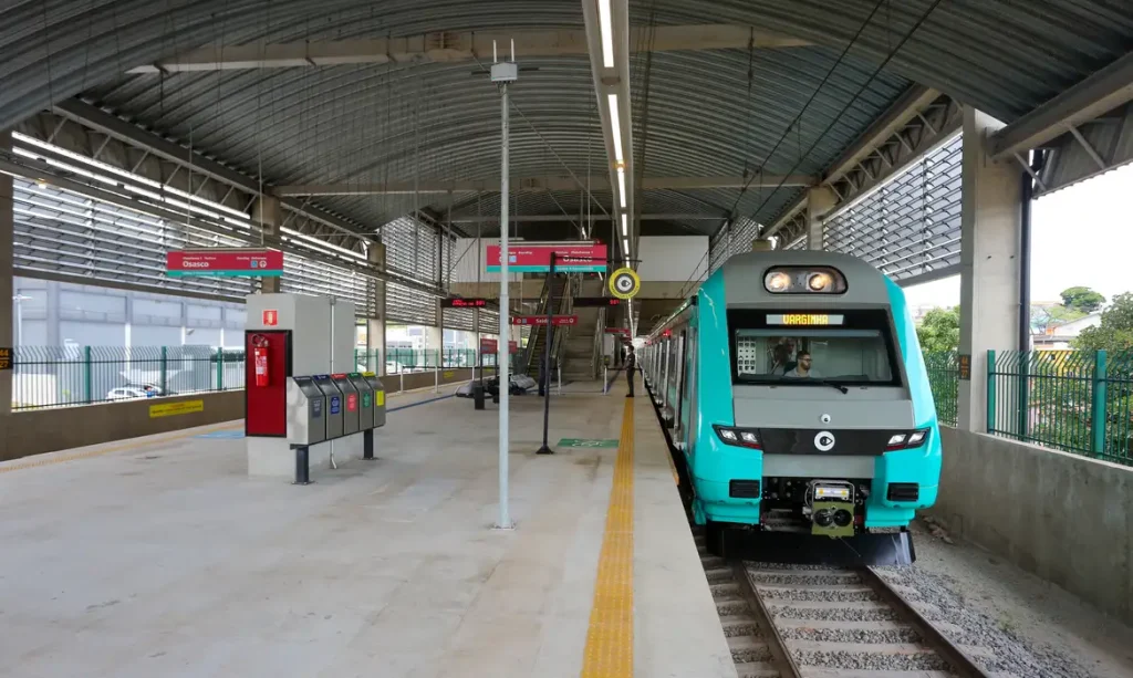São Paulo (SP) 27/01/2025 - Inauguração da Estação Varginha - Linha 9 - Esmeralda
Foto: Marcelo S. Camargo/Governo do Estado de SP