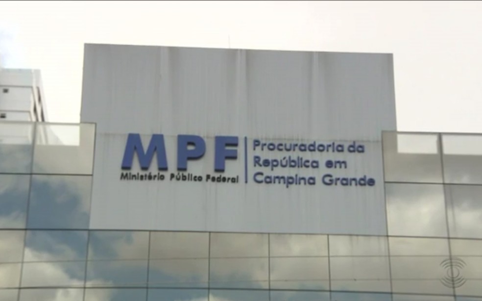 Sede do Ministério Público Federal (MPF), em Campina Grande, na Paraíba — Foto: Reprodução/Tv Paraíba