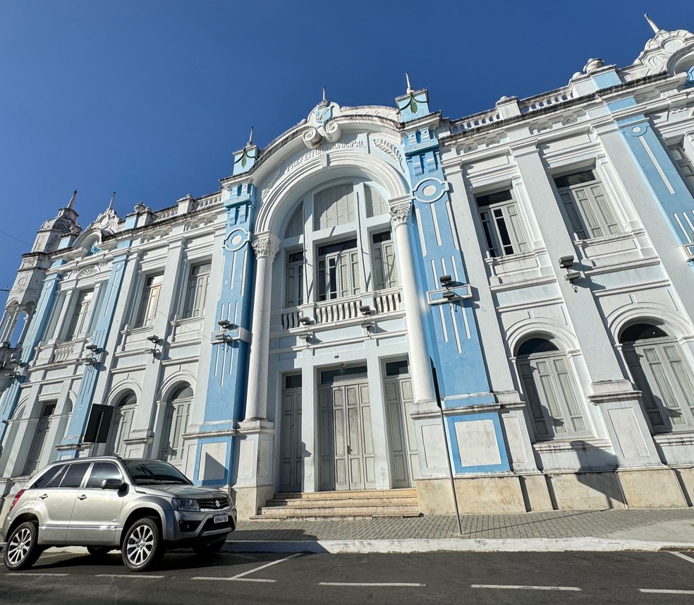 Palácio Felipe Camarão, sede da Prefeitura de Natal — Foto: Sérgio Henrique Santos/Inter TV Cabugi