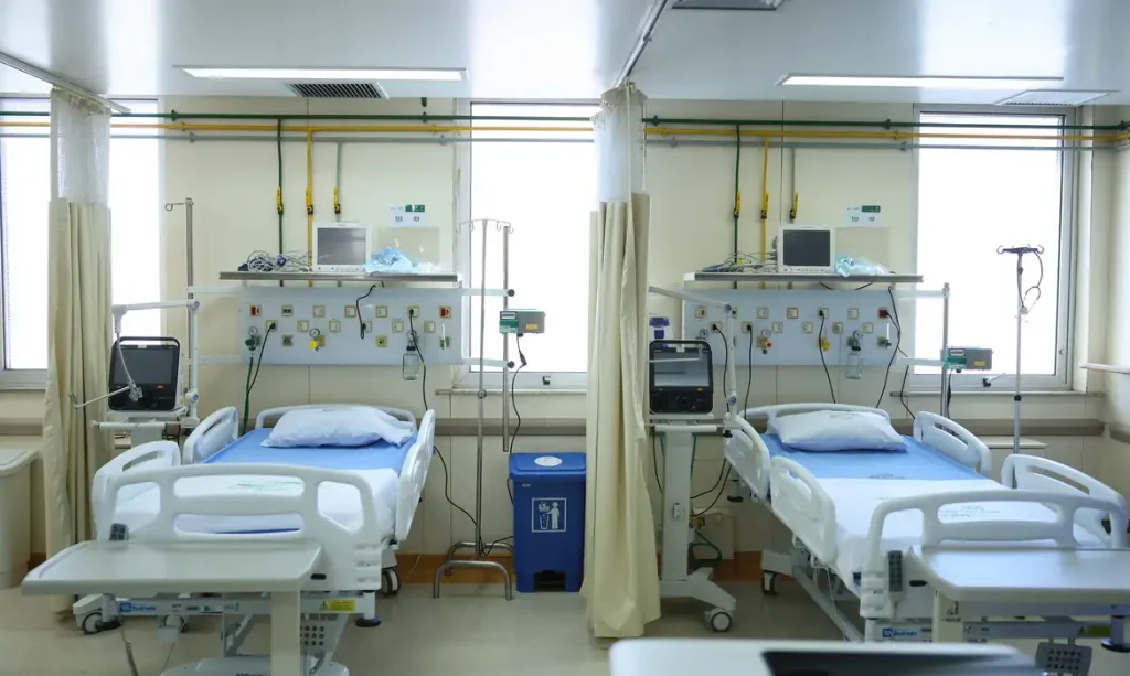 Rio de Janeiro (RJ), 17/01/2025 – Leitos no Hospital Federal de Bonsucesso, na zona norte do Rio de Janeiro. Foto: Tomaz Silva/Agência Brasil