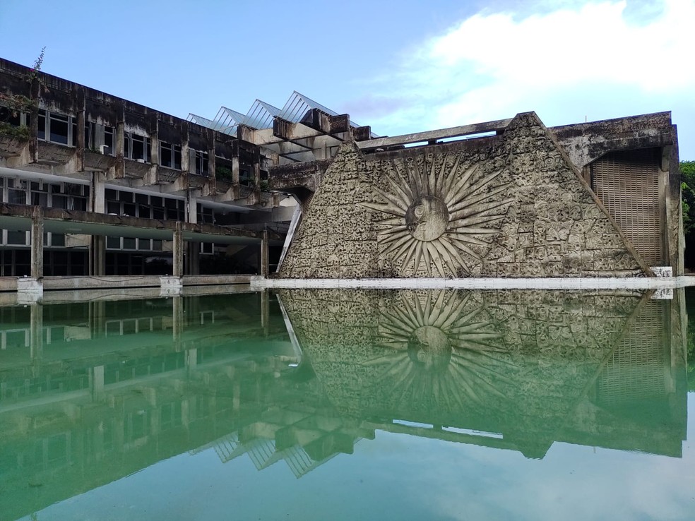 UFRN campus Central — Foto: Lucas Cortez/Inter TV Cabugi