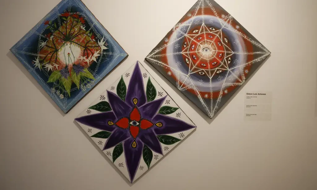 Rio de Janeiro (RJ) 13/02/2025 – Exposição de obras do Museu de Imagens do Inconsciente, no Engenho de Dentro. Foto: Fernando Frazão/Agência Brasil