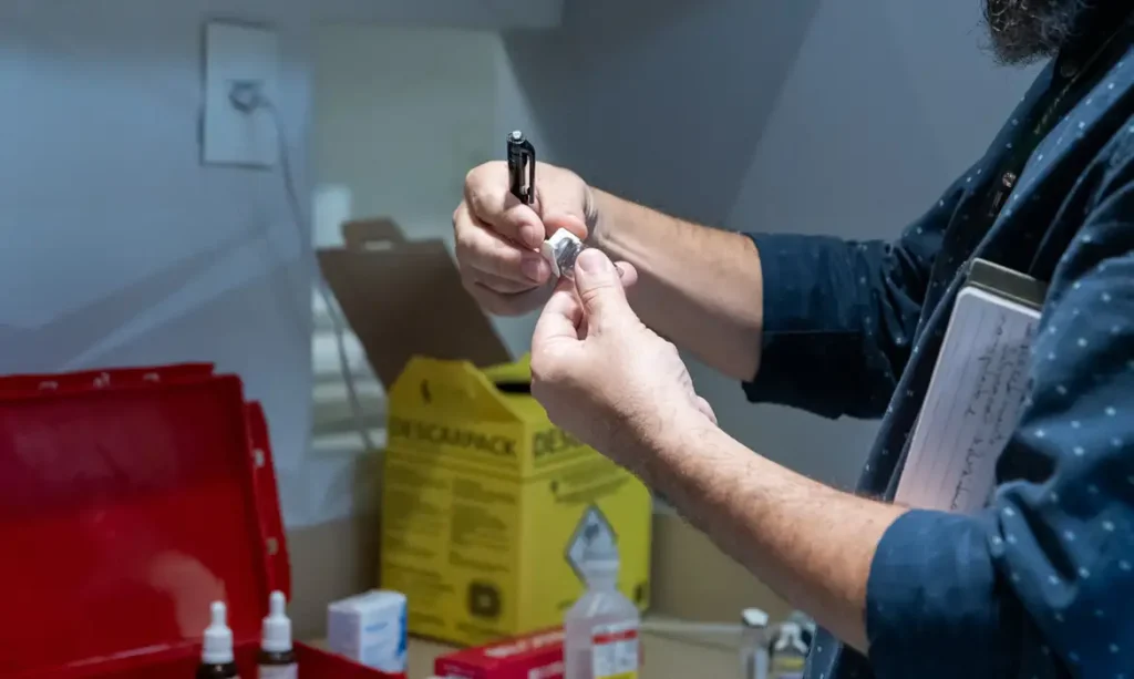 Brasília (DF), 15/02/2025 - Anvisa realiza fiscalização em clínicas de estética. Foto: Anvisa/Divulgação