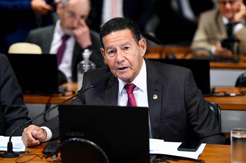 Bancada:
relator do PDL 109/2025, senador Hamilton Mourão (Republicanos-RS).