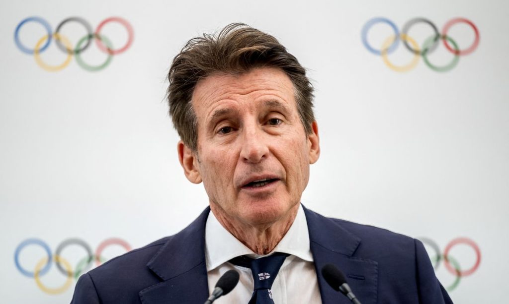 Presidente da World Athletics, Sebastian Coe, em Lausanne, na Suíça
30/01/2025 REUTERS/Fabrice Coffrini