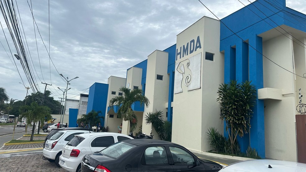 Hospital Maternidade Divino Amor, em Parnamirim, na Grande Natal RN — Foto: Kleber Teixeira/Inter TV Cabugi