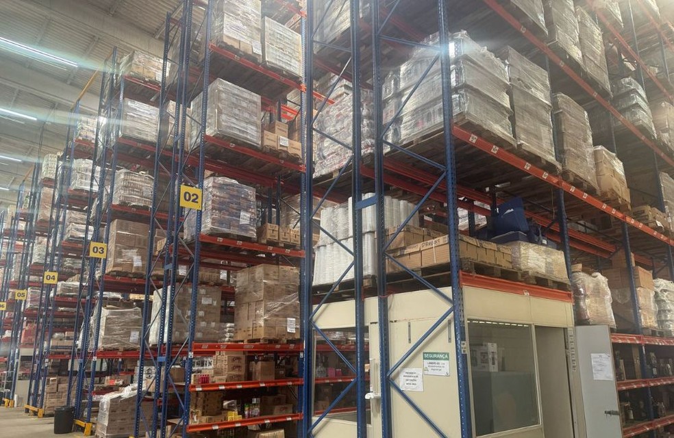 Cerca de 15 toneladas de alimentos foram descartadas — Foto: Reprodução/MPPB