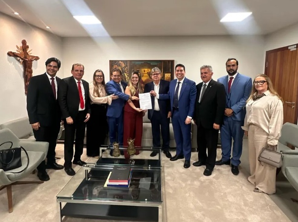 Governador nomeia filha do presidente da ALPB para o TCE-PB — Foto: Divulgação