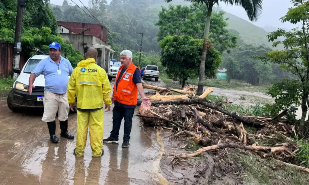 Angra dos Reis (RJ), 05/04/2025 - Chuva em Angra dos Reis deixam desalojados. Foto: Arquivo/Defesa Civil