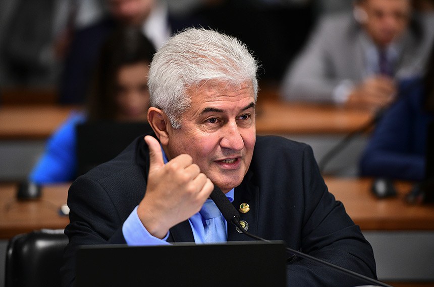 Em pronunciamento, à bancada, senador Astronauta Marcos Pontes (PL-SP).