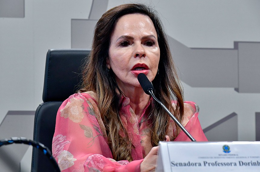 Mesa: 
presidente da CDR, senadora Professora Dorinha Seabra (União-TO) - em pronunciamento.