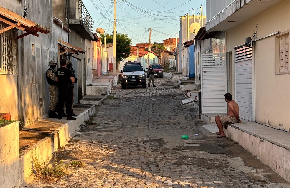 Operação Rust cumpriu mandados no RN, SP e TO contra membros de facção criminosa — Foto: FICCO/Mossoró/Divulgação