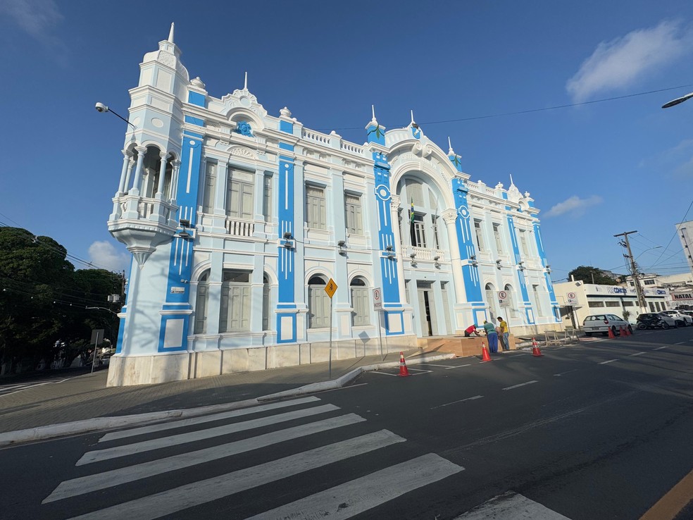 Palácio Felipe Camarão, sede da Prefeitura de Natal — Foto: Sérgio Henrique Santos/Inter TV Cabugi