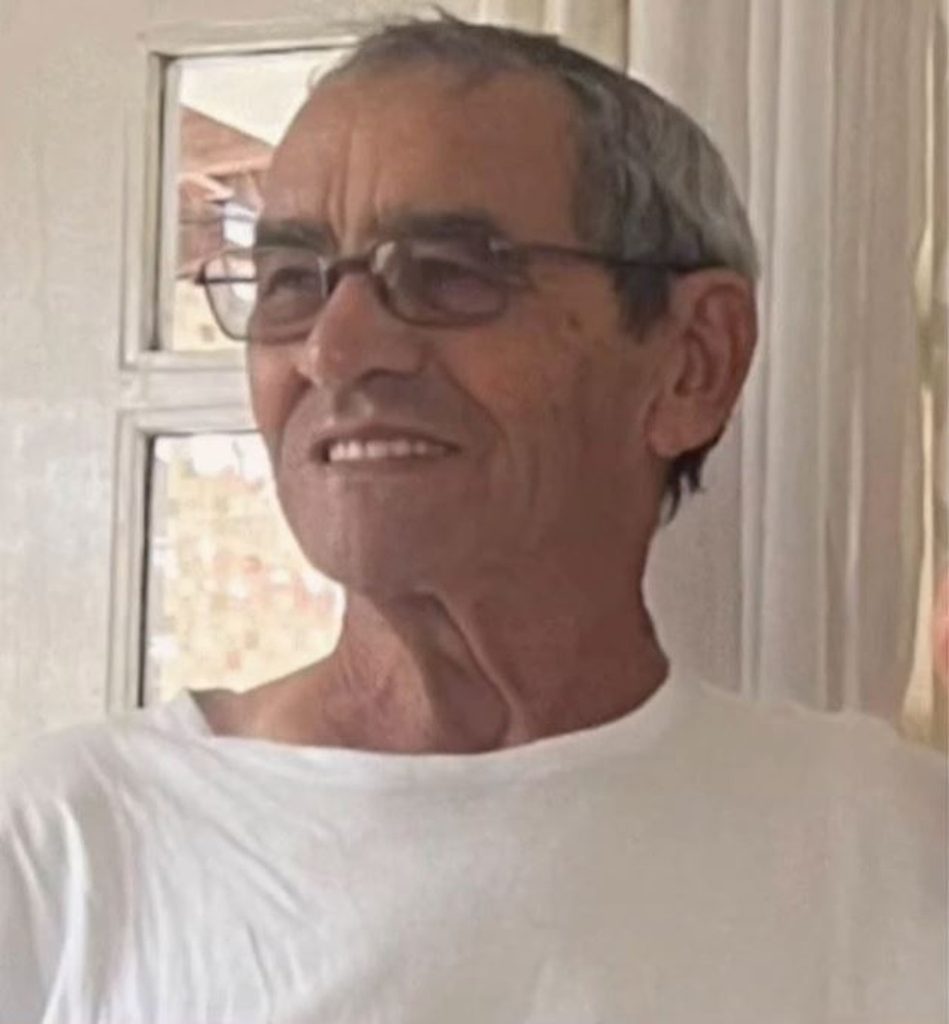 Manuel Gomes Ferreira, de 82 anos, morreu após ser atropelado em Campina Grande — Foto: Reprodução/TV Cabo Branco