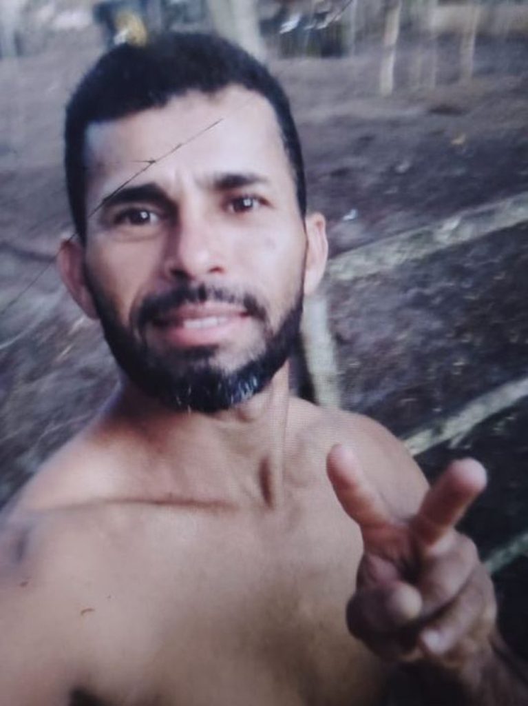 João Pereira é suspeito de matar a facadas a mulher com quem mantinha um relacionamento, na Paraíba — Foto: Reprodução/TV Cabo Branco