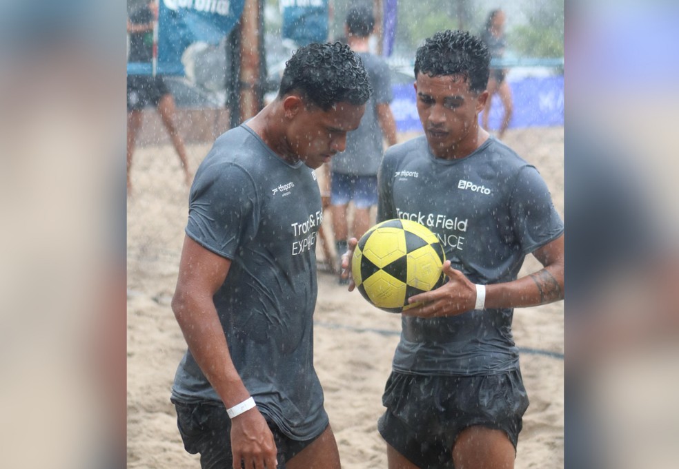 José Henrique, conhecido com Neguinho, e o amigo Artur Guilherme, que morreu em Palmas — Foto: Ronnyclicks/Divulgação