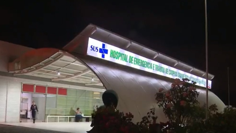 Hospital de Trauma de Campina Grande — Foto: Reprodução/TV Paraíba