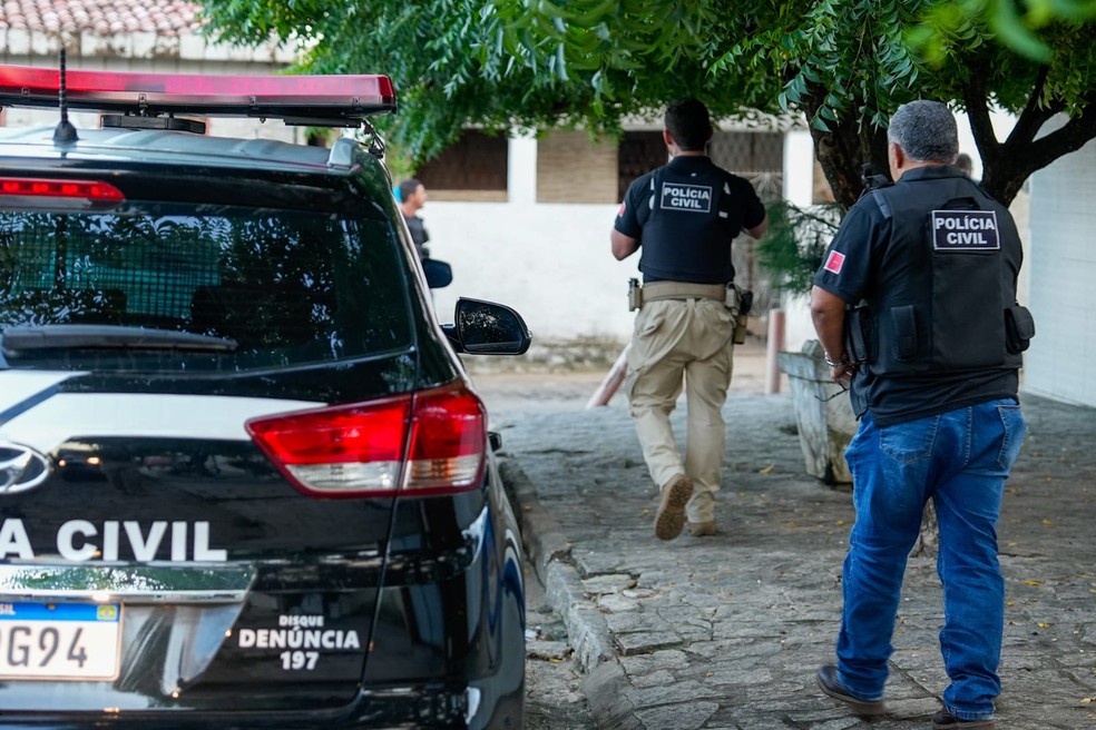 Operação cumpre 43 mandados de prisão em Cabedelo — Foto: Divulgação/Polícia Civil
