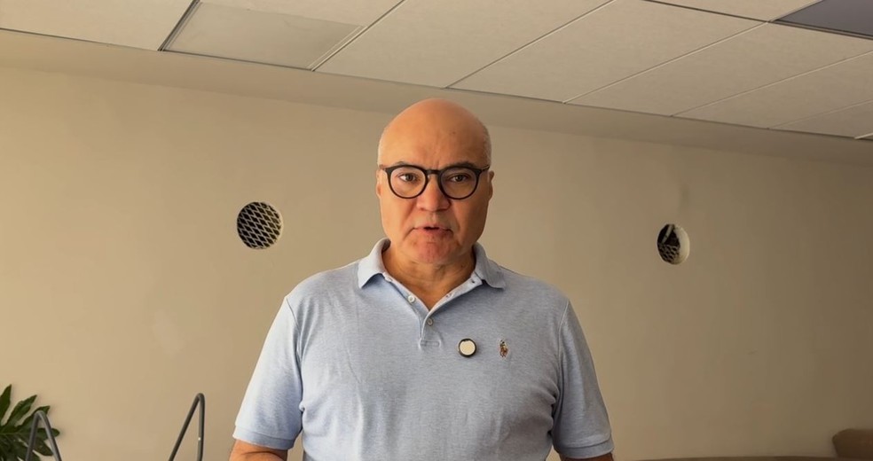 Secretário de Natal Vagner Araújo em Israel — Foto: Reprodução